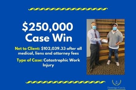 Dallas Catastrophic Work Injury Case Settles for $250,000!